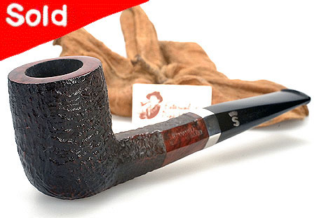 Stanwell Sterling Sandblast 190 Billiard